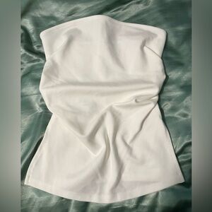 Bershka tube top - white